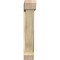 Ekena Millwork Traditional Slat Rough Sawn Bracket w/ Offset Brace, Douglas Fir, 8"W x 40"D x 44"H BKT0806X40X44TRA06RDF - alternate 3